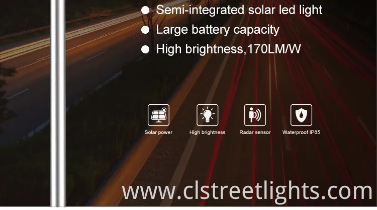 Factory Direct Sales of Solar Street Lighting for Outdoor Use Gardens Light